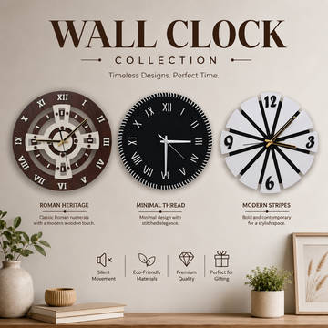 Wooden Wall Clocks Collection | Modern & Designer Clocks